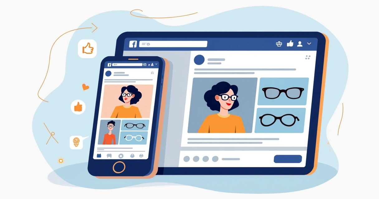 Configuração de anúncio do Meta Ads para uma ótica